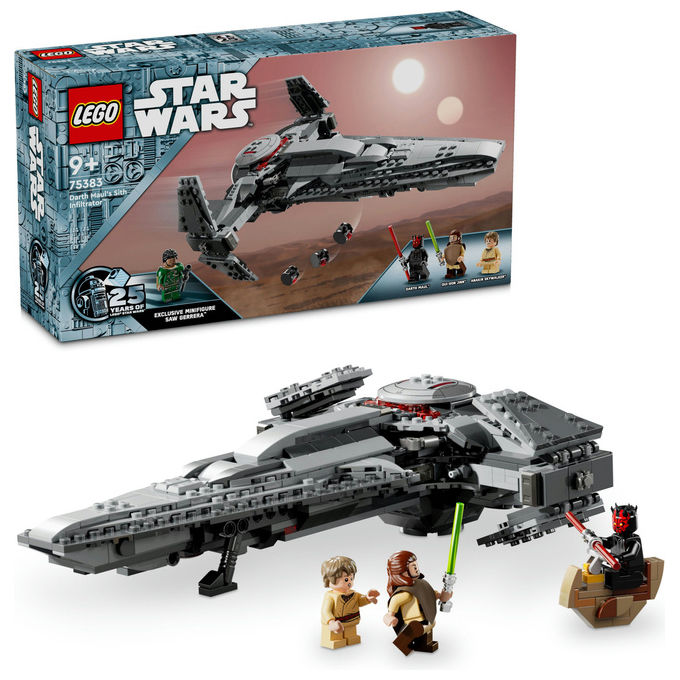Lego, Star Wars Sith Infiltrator di Darth Maul, Set costruzioni, 640 pz