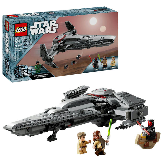 Lego, Star Wars Sith Infiltrator di Darth Maul, Set costruzioni, 640 pz