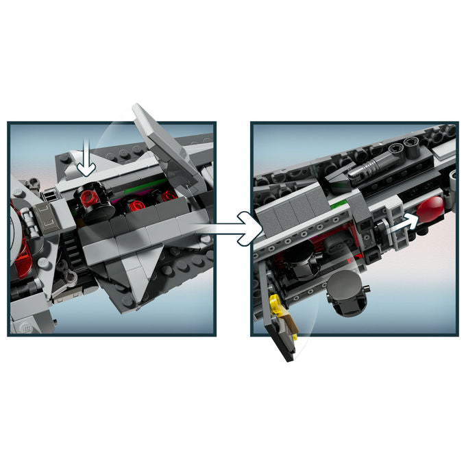 Lego, Star Wars Sith Infiltrator di Darth Maul, Set costruzioni, 640 pz