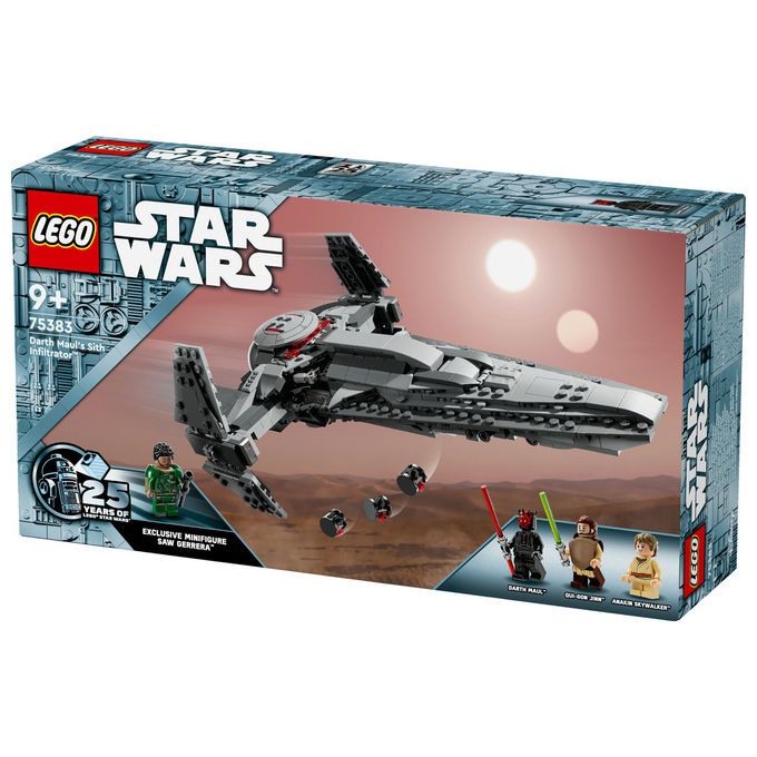 Lego, Star Wars Sith Infiltrator di Darth Maul, Set costruzioni, 640 pz
