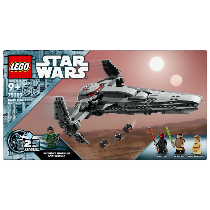 Lego, Star Wars Sith Infiltrator di Darth Maul, Set costruzioni, 640 pz