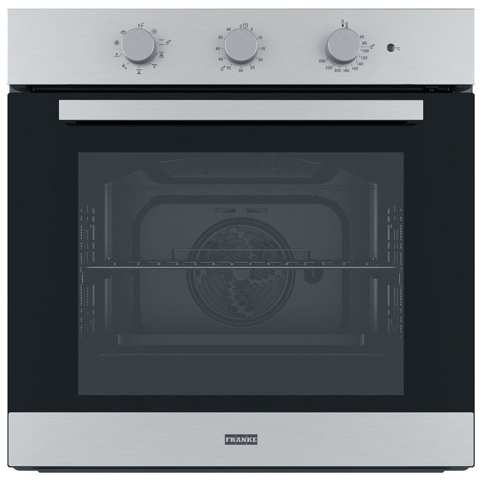 Franke FSL 82 XS, Forno Elettrico da Incasso, 71L, Nero e Acciaio Inox - Yeppon