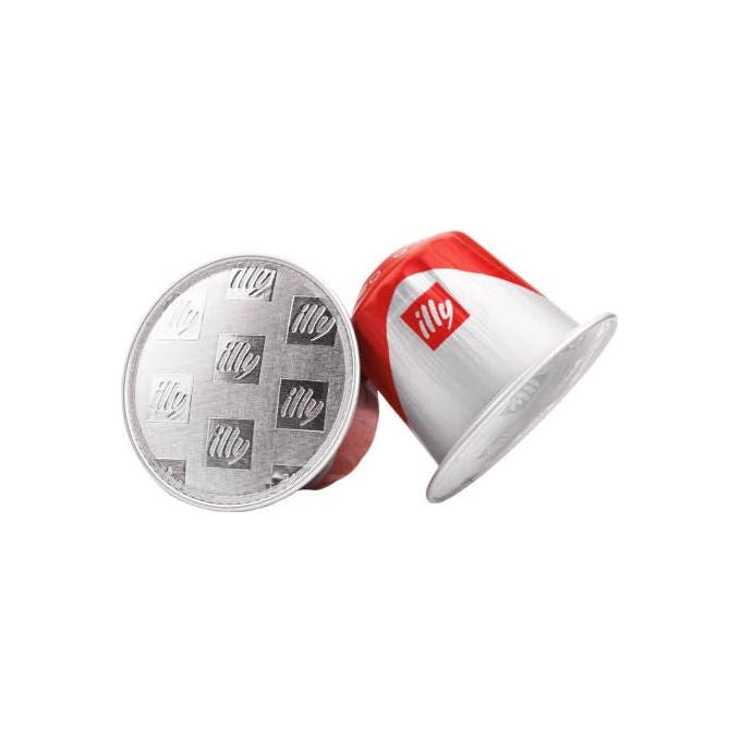 Illy, 50 Capsule Caffe', Miscela Classico, Compatibili con Nespresso, In Alluminio