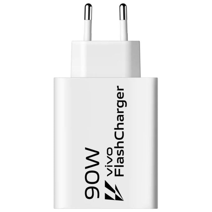 Vivo, Caricabatterie X200 Pro, 90W FlashCharge, USB-C, Bianco