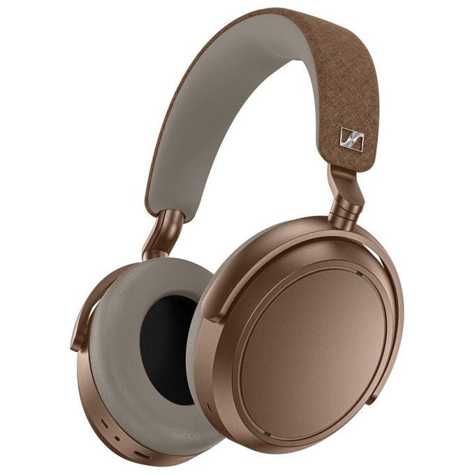 Sennheiser, Cuffie Bluetooth Momentum 4 Wireless, Cancellazione Rumore Adattiva, 60 Ore, Marrone