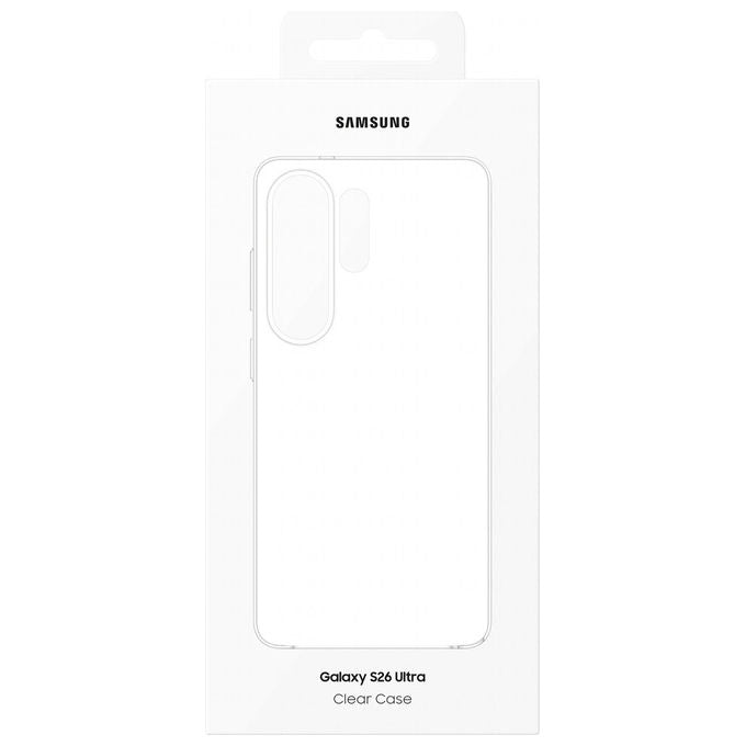 Samsung, Custodia Galaxy S26 Ultra, Trasparente, Sottile, Anti-ingiallimento