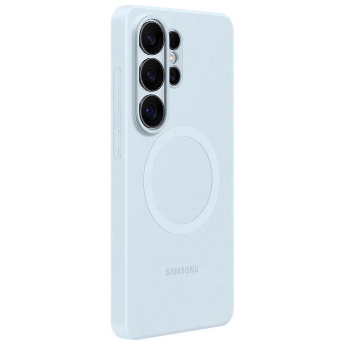 Samsung, Custodia in Silicone Magnetica per Galaxy S26 Ultra, Azzurro