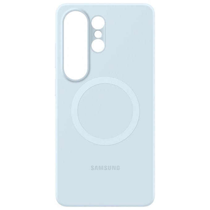 Samsung, Custodia in Silicone Magnetica per Galaxy S26 Ultra, Azzurro