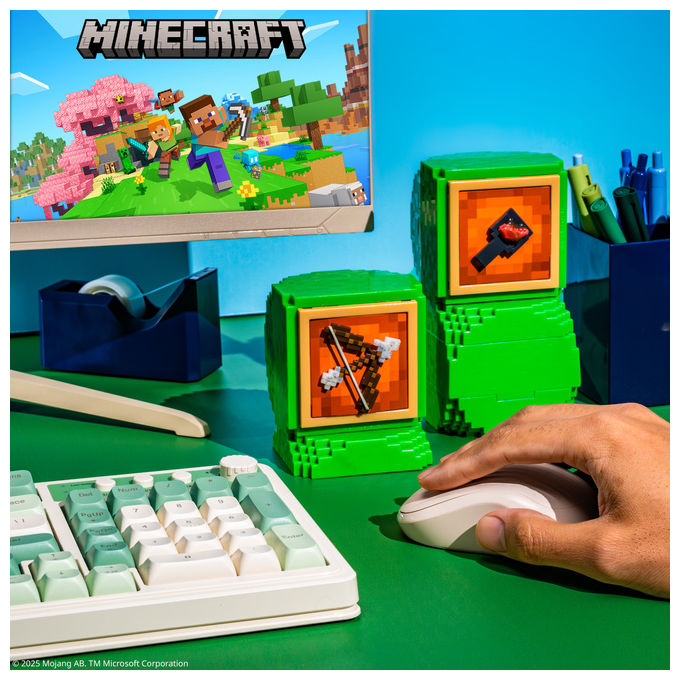 MGA Entertainment, Miniverse Make It Mini Minecraft, Set di figurine giocattolo