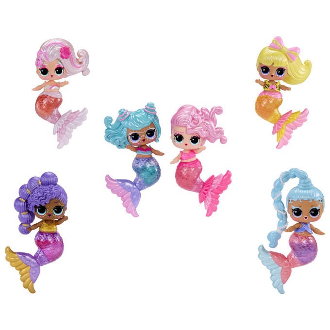 L.O.L. Surprise!, Mermaids! Makeover Magic Tots, Mini Bambola, Multicolore