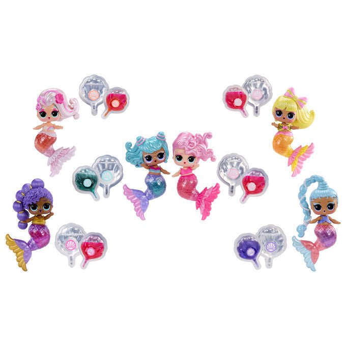 L.O.L. Surprise!, Mermaids! Makeover Magic Tots, Mini Bambola, Multicolore