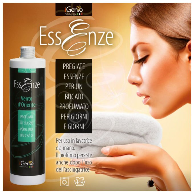 Igenio, Essenza Bucato Superconcentrata, Vento d'Oriente, 500 ml, 70 Lavaggi