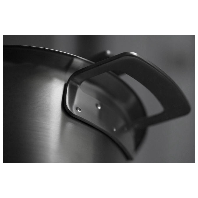 Fissler Pentola Phi Collection 20 cm 3.2 L con Coperchio in Vetro Acciaio Inox Induzione