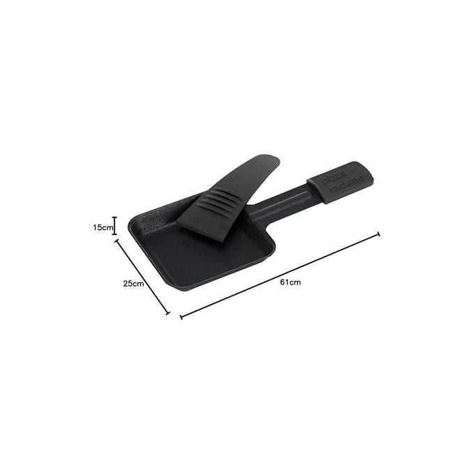 Stöckli Set PizzaGrill per 8 Persone Hot Stone Bianco per Mini Pizza Raclette e Grigliate