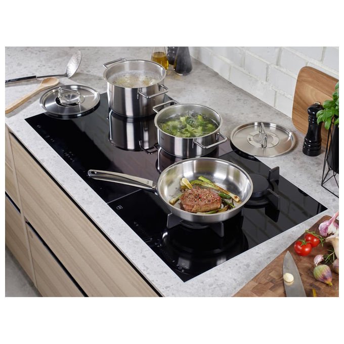 Fissler Padella Pure Collection 20 cm Acciaio Inox per Tutti i Piani Cottura