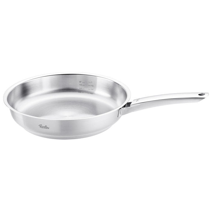 Fissler Padella Pure Collection 28 cm Acciaio Inox Argento