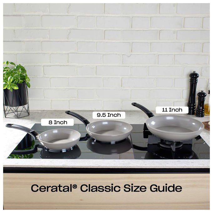 Fissler Padella Ceratal Classic Alluminio Rivestimento Ceramica Ø 20 cm Induzione