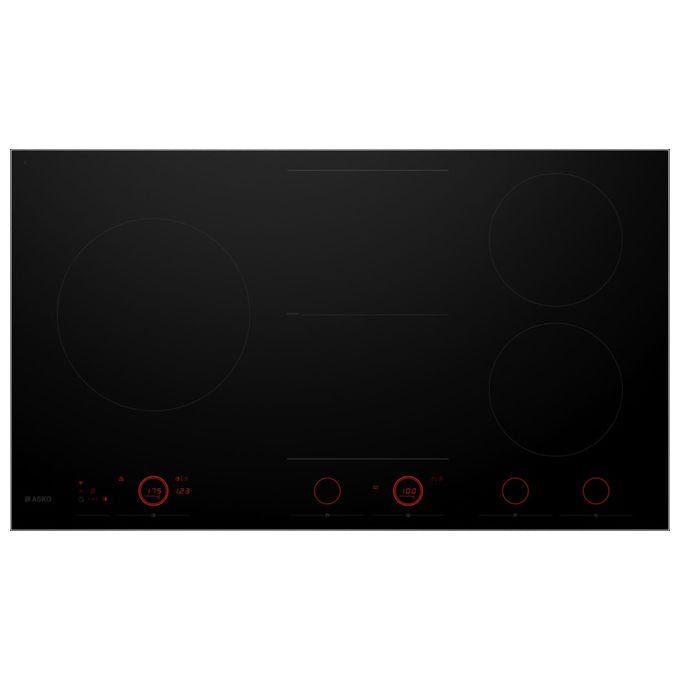ASKO Piano Cottura a Induzione da Incasso 90 cm 5 Fornelli Nero