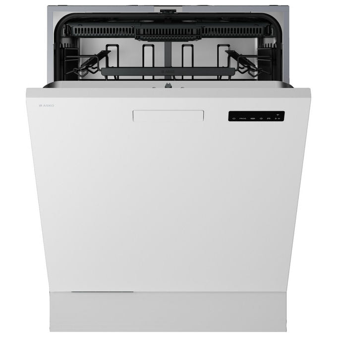 Asko lavastoviglie da incasso sottopiano DBI8447AD.W, 14 coperti, classe A, 42 dB, 8 programmi, bianca, 60 cm