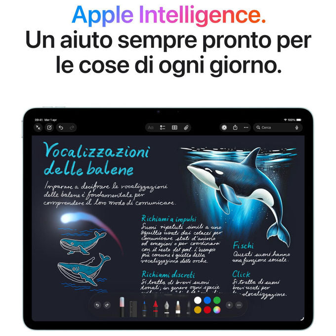 Apple iPad Air 13'' Display Liquid Retina 128GB Wi-Fi 7 Viola