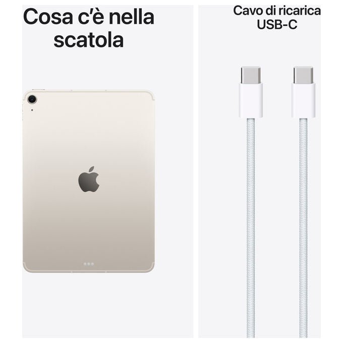 Apple iPad Air 11'' Wi-Fi + Cellular 256GB Galassia