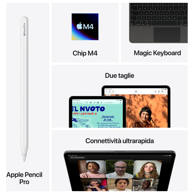 Apple iPad Air 11'' Wi-Fi 512GB Grigio siderale