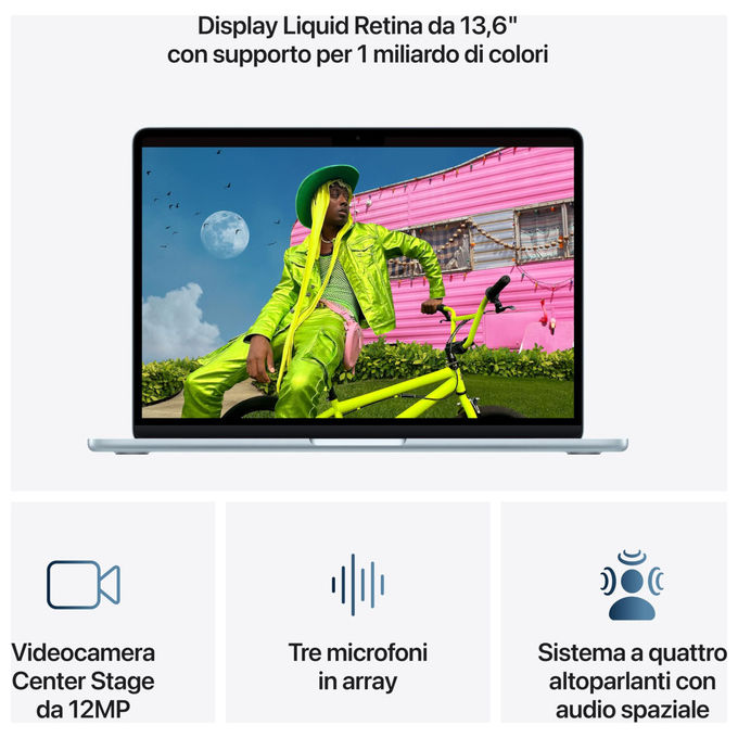 Apple MacBook Air 13'' Chip M5 24GB RAM 1TB SSD Celeste