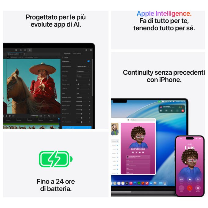 Apple MacBook Pro 16'' M5 Pro 48GB 1TB SSD Argento
