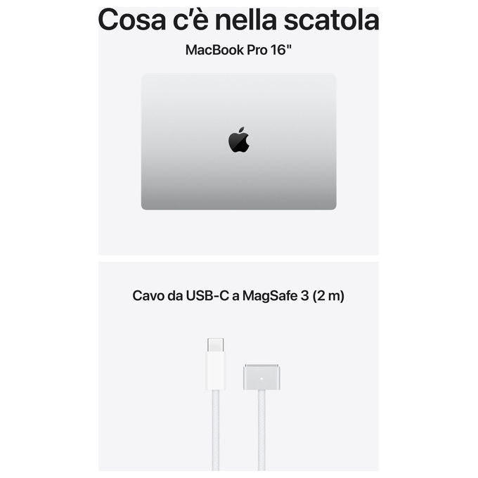 Apple MacBook Pro 16'' M5 Pro 48GB 1TB SSD Argento