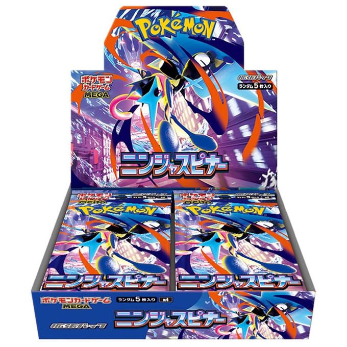 Pokémon Set Espansione Mega Confezione Ninja Spinner Gioco di Carte