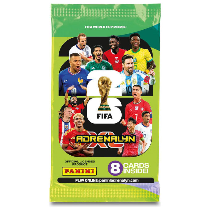 Panini S.p.A. FIFA World Cup 2026 Adrenalyn XL Ecoblister 3 Bustine 2 Card Limited Edition