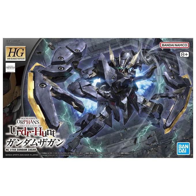 Bandai Spirits Gundam Zagan Mobile Suit HG Iron Blooded Orphans Scala 1:144 Modello in plastica