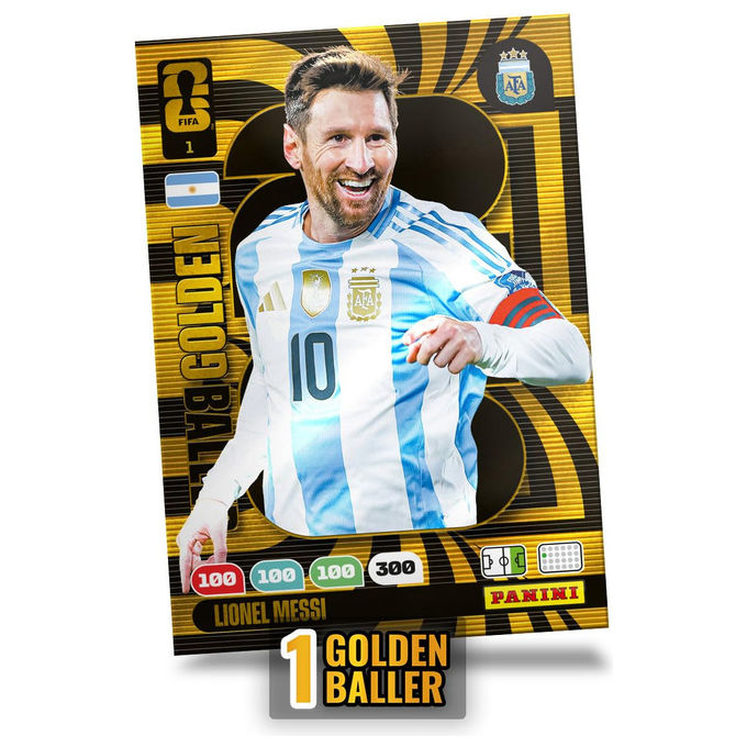 Panini S.p.A. Fifa World Cup 2026 Adrenalyn XL Starter Set Pack Include Raccoglitore Guida Campo da Gioco