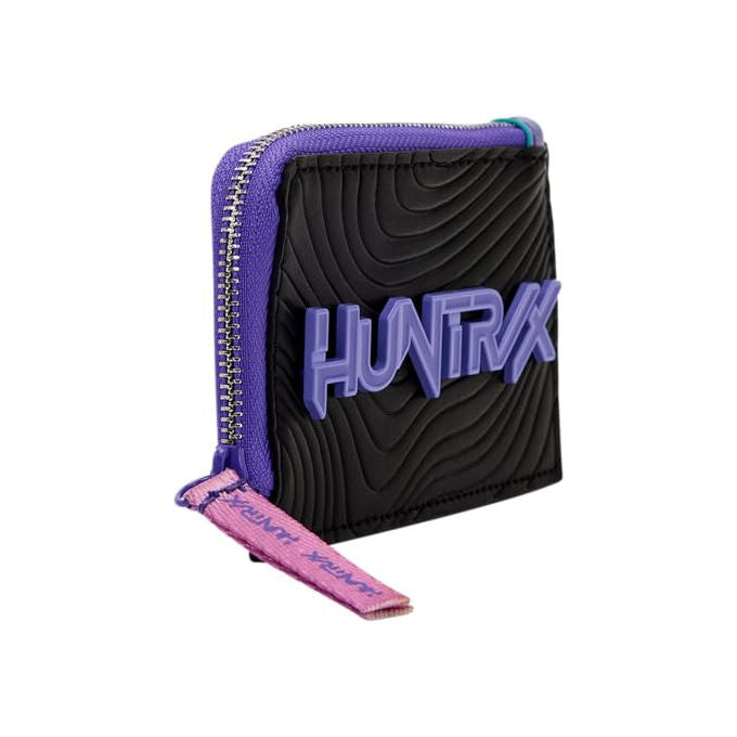 Loungefly Porta Carte KPop Demon Hunters HUNTR-X Poliuretano Viola