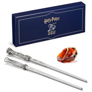 THE Noble Collection Harry Potter Bacchetta Magica 25th Anniversary con Pietra dei Saggi NN8025