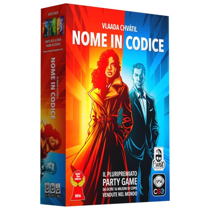 Cranio Creations Nome in Codice Seconda Edizione Gioco da Tavolo Party Game Edizione Italiana