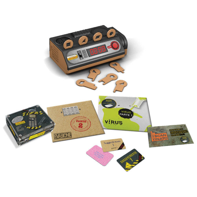Asmodee CC542 Escape Room Il Gioco Seconda Edizione Gioco da Tavolo 1-6 Giocatori 12+ Anni