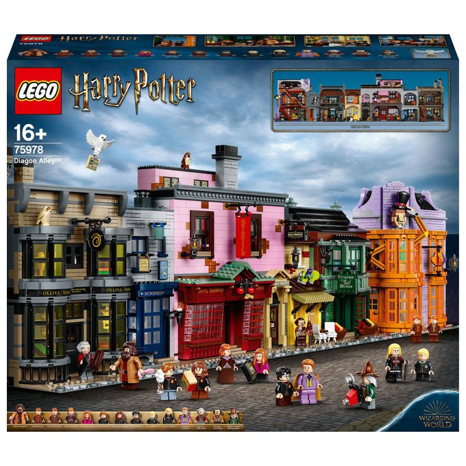 LEGO Harry Potter Diagon Alley Set da costruzione 5544 Pezzi