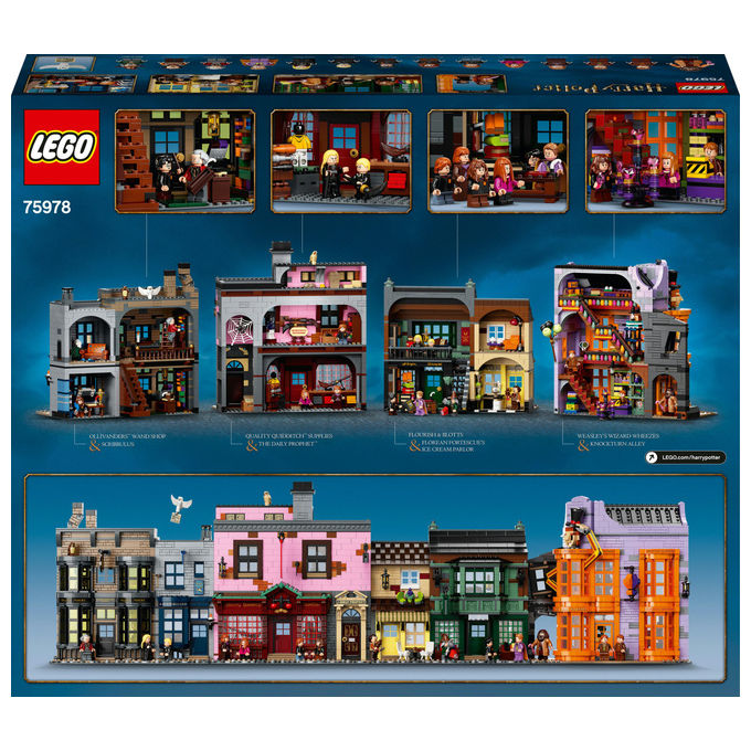 LEGO Harry Potter Diagon Alley Set da costruzione 5544 Pezzi