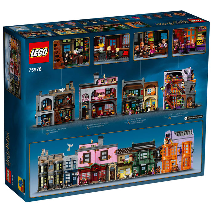 LEGO Harry Potter Diagon Alley Set da costruzione 5544 Pezzi