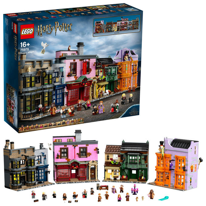 LEGO Harry Potter Diagon Alley Set da costruzione 5544 Pezzi