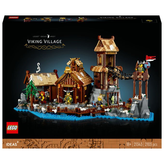 LEGO Ideas Villaggio Vichingo Set costruzioni 2103 Pezzi