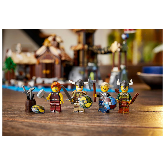 LEGO Ideas Villaggio Vichingo Set costruzioni 2103 Pezzi