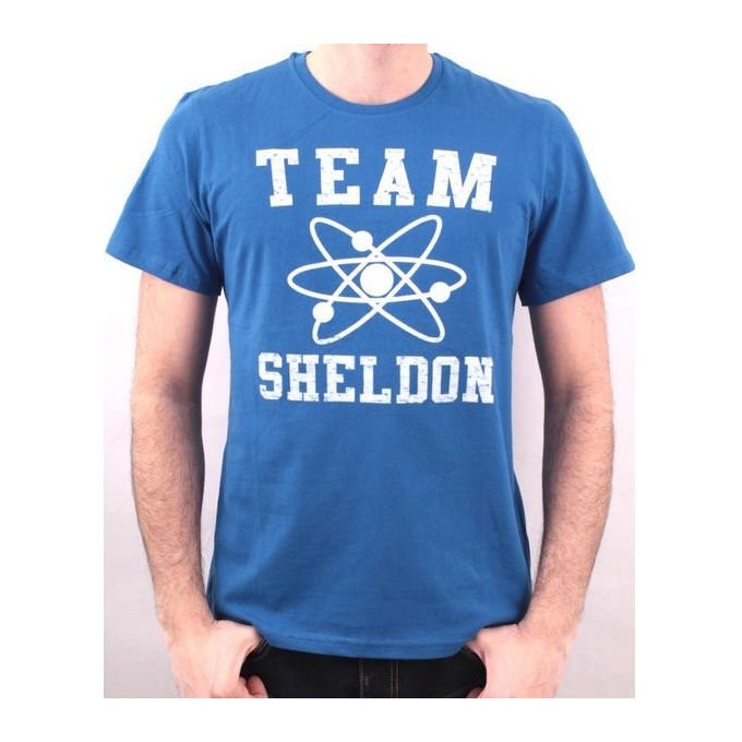 T-shirt ufficiale The Big Bang Theory, Team Sheldon, merchandise serie TV, taglia L