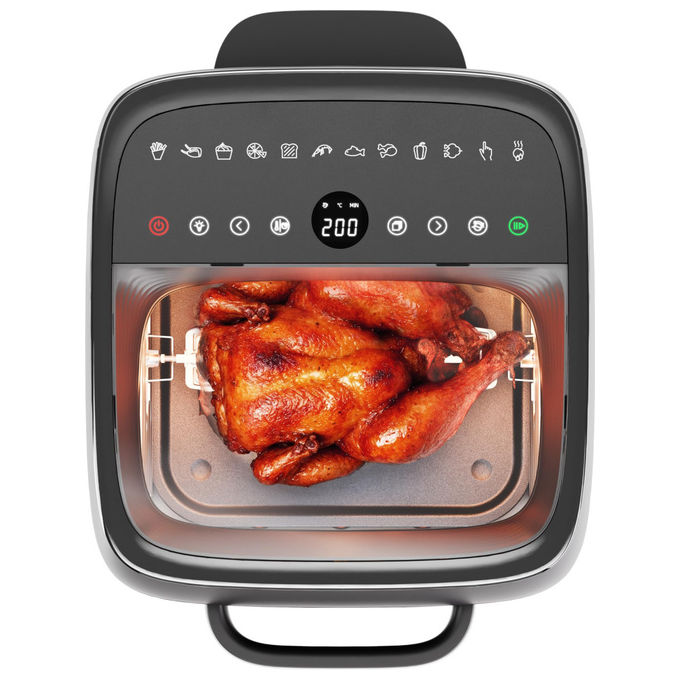 Princess Friggitrice ad Aria Forno Vision 12.6L 1800W Multifunzione Digitale
