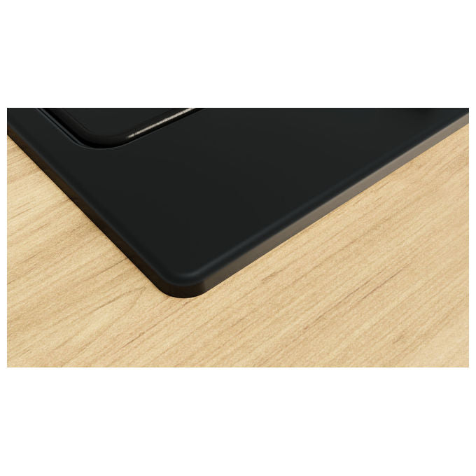 Bosch Serie 4 PGP6B6K80 Piano Cottura a Gas 60 cm 4 Fuochi Acciaio Nero