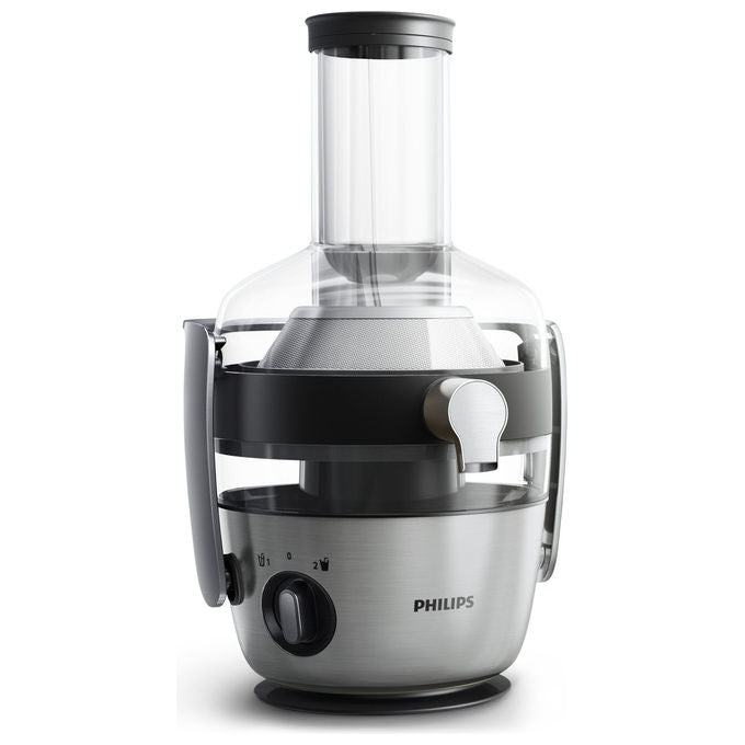 Philips Avance Collection HR1921-20 Centrifuga con FiberBoost Nero Argento Trasparente