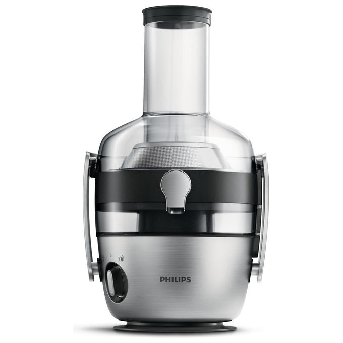 Philips Avance Collection HR1921-20 Centrifuga con FiberBoost Nero Argento Trasparente
