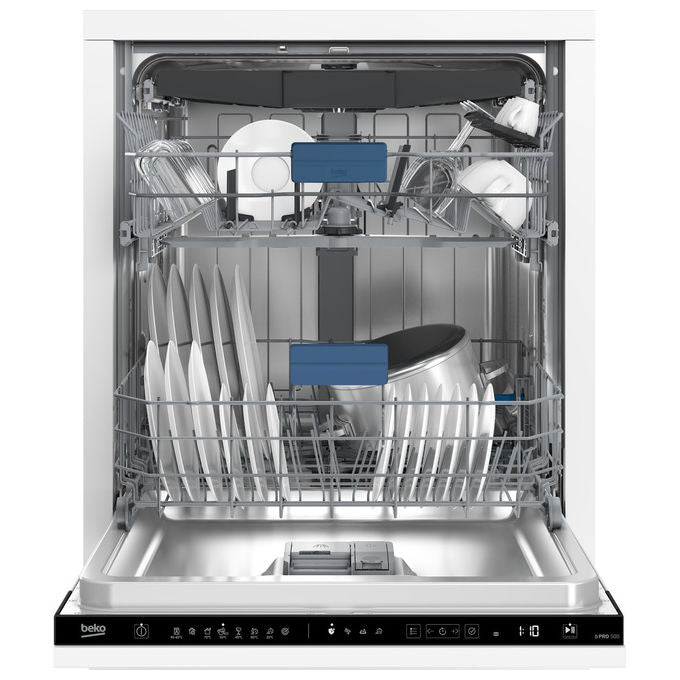 Beko lavastoviglie da incasso total, BDIN38540, 15 coperti, 60 cm, classe C, 42 dB, 8 programmi