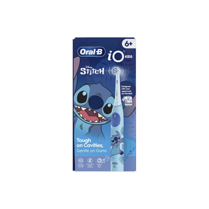 ORAL - B iO Kids Disney Stitch Spazzolino Rotante per Bambini Blu - Yeppon